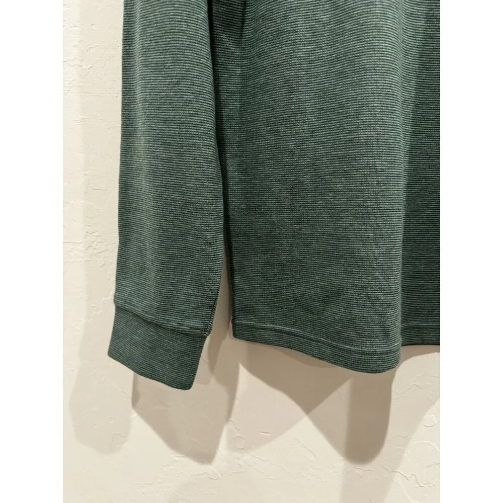 Vineyard Vines “Saltwater” Quarter-Zip Pullover. Size S, Green NWT